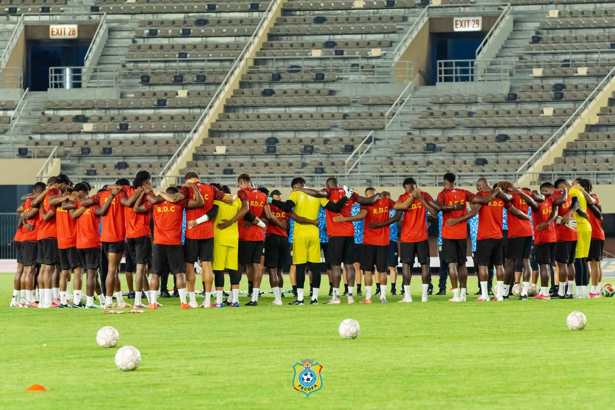 Léopards A : 12 joueurs libérés, cap sur l'Afrique du Sud pour le second stage
